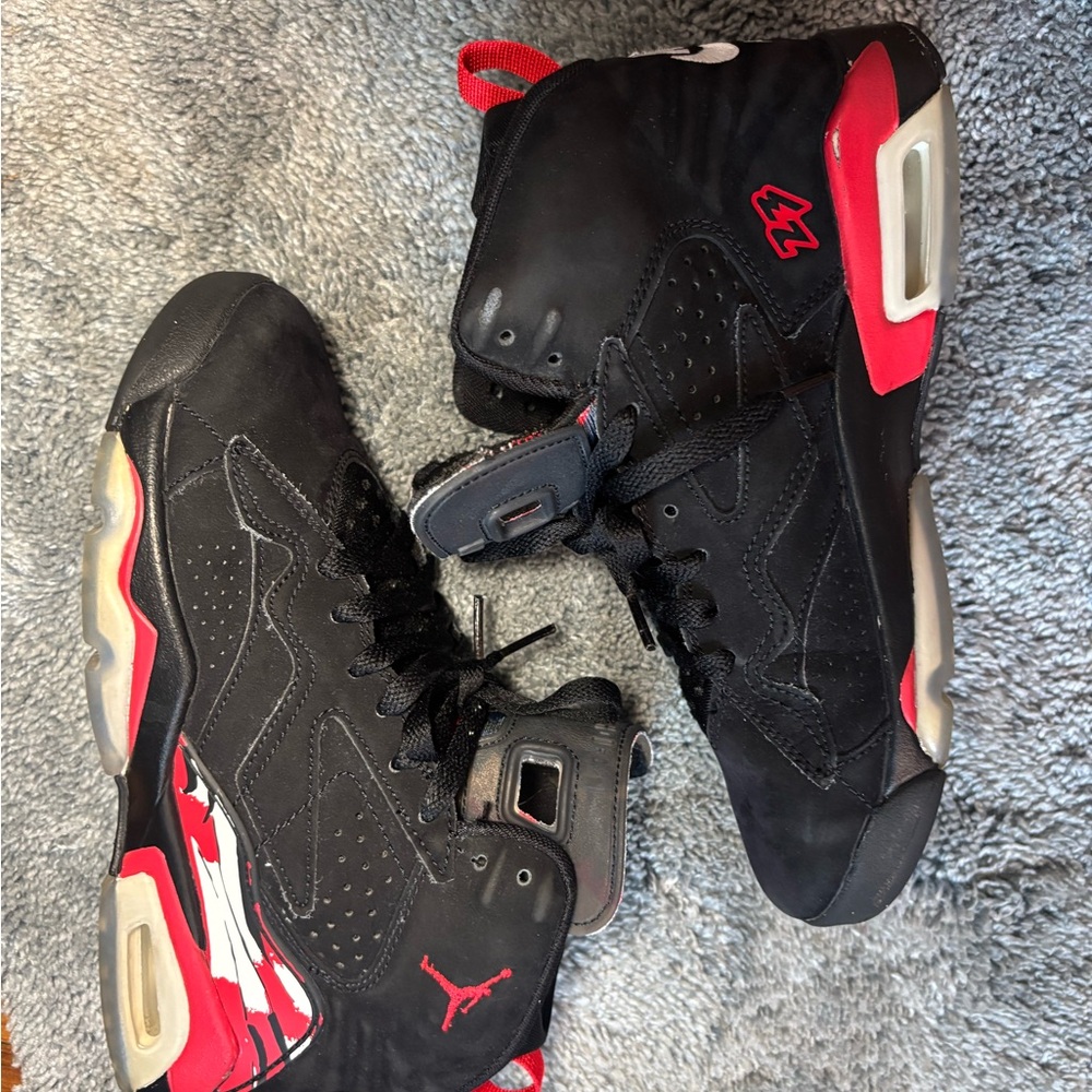 Jordan Kids Sneakers Black Red